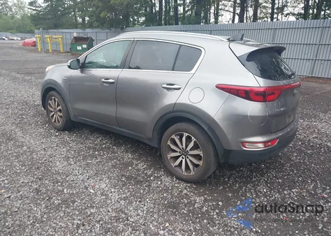 2017 Kia Sportage Ex из США, поврежденный, VIN KNDPNCAC9H7181810